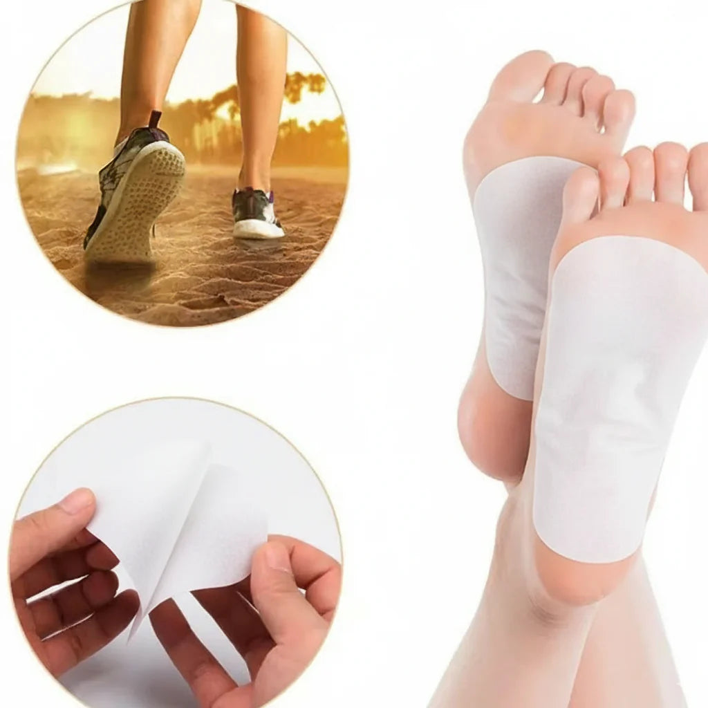 Kinoki Detox Foot Pads – 1 Acheté = 1 Offert | Élimine Toxines & Fatigue en 1 Nuit