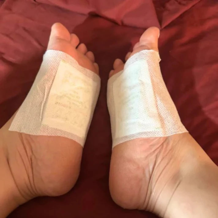 Kinoki Detox Foot Pads – 1 Acheté = 1 Offert | Élimine Toxines & Fatigue en 1 Nuit